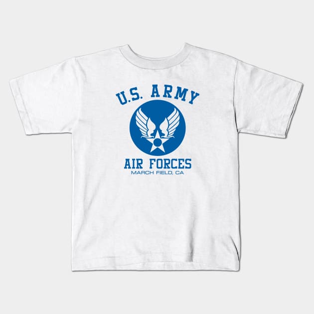 Mod.3 US Army Air Forces USAAF Kids T-Shirt by parashop